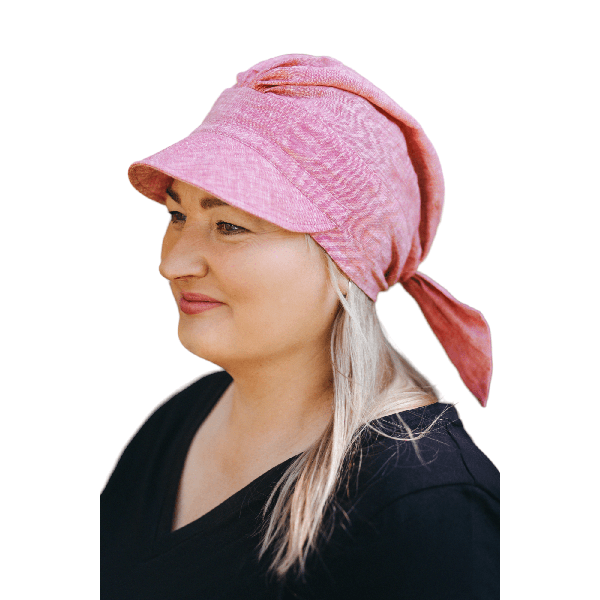 Tess z daszkiem len red