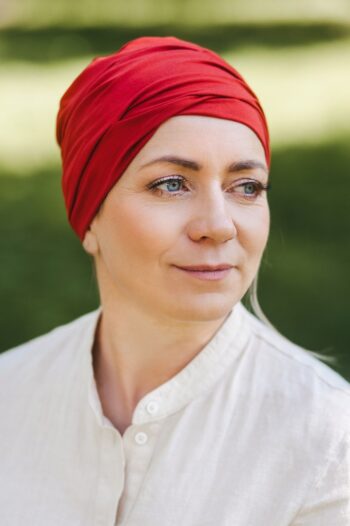 Turban czapka Iryda także po chemioterapii Turban czapka Iryda także po chemioterapii