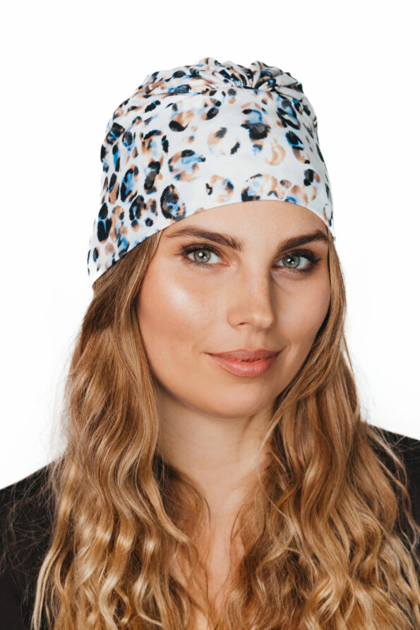 Turban czapka Jasmina marszczona