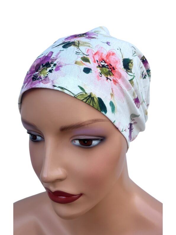 Turban chusta Greta marszczona także po chemioterapii