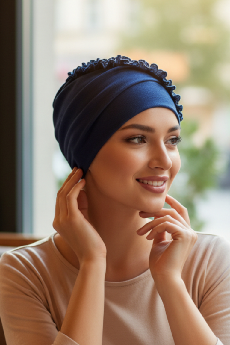 Kalina granat z wiskozy sweterkowej