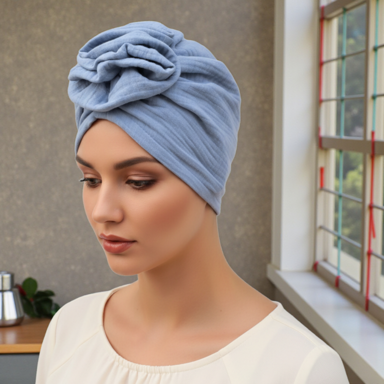 Turban Mussa baby blue